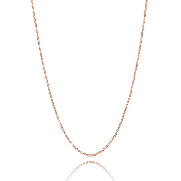 1.5mm Rose Gold Cable Chain Necklace | Womens Chain Necklaces Chain Necklaces Chain Necklaces