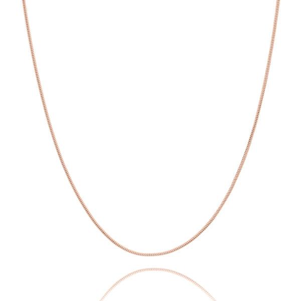 1.5mm Rose Gold Snake Chain Necklace | Womens Chain Necklaces Chain Necklaces Chain Necklaces