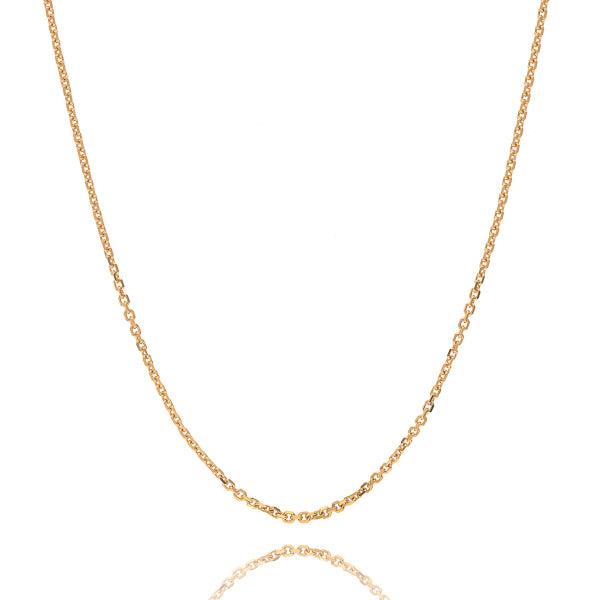 2.5mm Gold Cable Chain Necklace | Womens Chain Necklaces Chain Necklaces Chain Necklaces