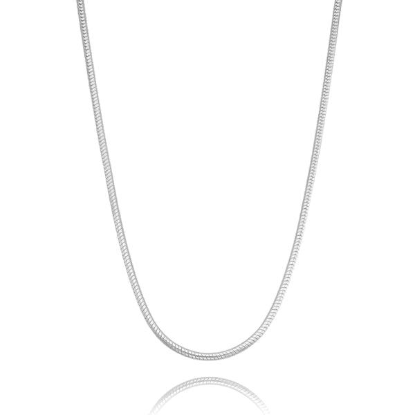 2.5mm Silver Snake Chain Necklace | Womens Chain Necklaces Chain Necklaces Chain Necklaces