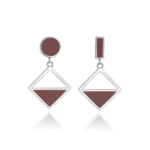 Asymmetrical Geometric Drop Dangle Earrings | Womens Drop Earrings Drop Earrings Drop Earrings