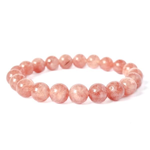 Beaded Rose Quartz Bracelet | Womens Meaningful Bracelets Bracelets Crystal Bracelets