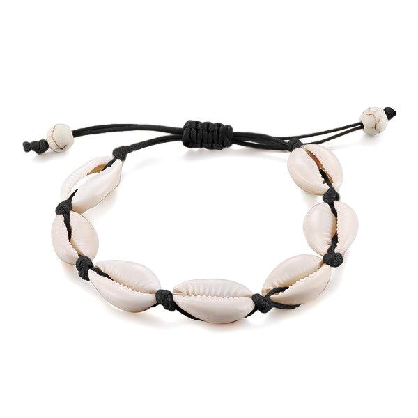 Black Cowrie Shell Anklet | Womens Beach Anklets Anklets Beach Anklets