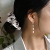 Four Pearl Drop Earrings | Womens Drop Earrings Drop Earrings Drop Earrings