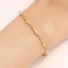 Gold Cross Chain Bracelet | Womens Chain Bracelets Bracelets Chain Bracelets