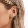 Gold Crystal Star Cluster Earrings | Womens Stud Earrings Earrings Stud Earrings