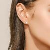 Gold Mini Marquise Opal Stud Earrings | Womens Stud Earrings Earrings Simple Earrings