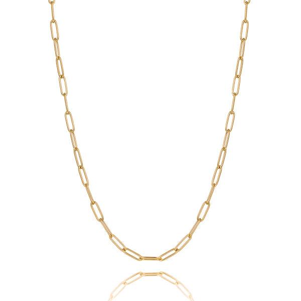 Gold Paperclip Chain Necklace | Womens Chain Necklaces Chain Necklaces Chain Necklaces