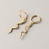 Gold Snake Drop Earrings | Womens Drop Earrings Drop Earrings Drop Earrings