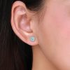 Gold Turquoise Stud Earrings | Womens Stud Earrings Earrings Stud Earrings