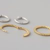 Gold Twist Mini Hoop Earrings | Womens Hoop Earrings Earrings Hoop Earrings