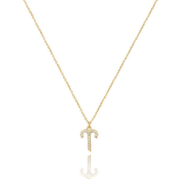 Gold Vermeil Aries Necklace | Womens Sterling Silver Necklaces Necklaces Sterling Silver Necklaces