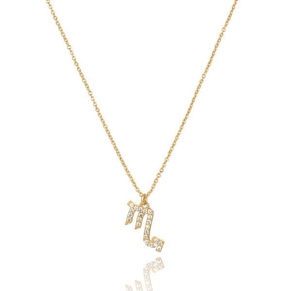 Gold Vermeil Scorpio Necklace | Womens Sterling Silver Necklaces Necklaces Sterling Silver Necklaces