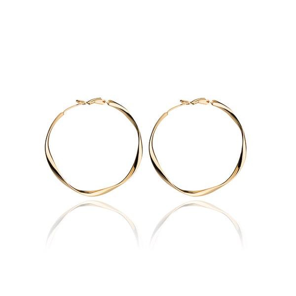 Large Irregular Gold Hoop Earrings | Womens Hoop Earrings Earrings Hoop Earrings