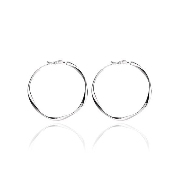 Large Irregular Silver Hoop Earrings | Womens Hoop Earrings Earrings Hoop Earrings