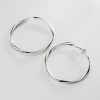 Large Irregular Silver Hoop Earrings | Womens Hoop Earrings Earrings Hoop Earrings