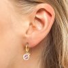 Pitaya Mini Hoop Drop Earrings | Womens Huggie Earrings Drop Earrings Drop Earrings