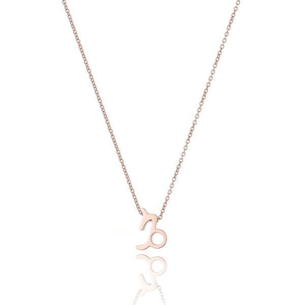 Rose Gold Capricorn Necklace | Womens Zodiac Necklaces Necklaces Womens