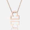 Rose Gold Libra Necklace | Womens Zodiac Necklaces Necklaces Womens