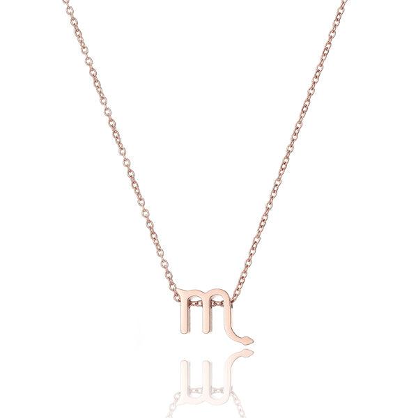 Rose Gold Scorpio Necklace | Womens Zodiac Necklaces Necklaces Womens