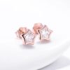 Rose Gold Sparkling Mini Star Stud Earrings | Womens Stud Earrings Earrings Stud Earrings