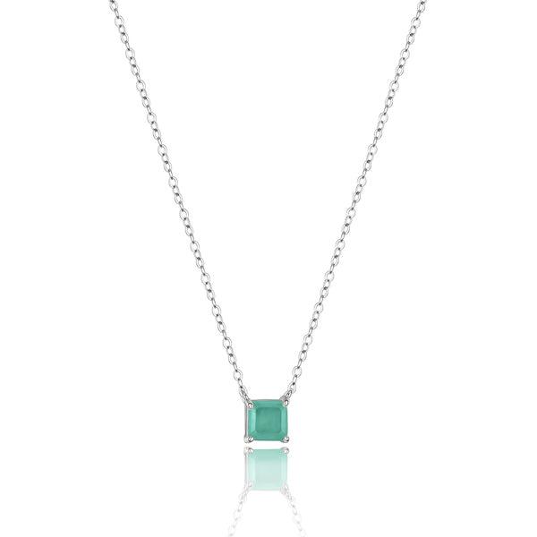 Silver Green Tourmaline Necklace | Womens Sterling Silver Necklaces Necklaces Sterling Silver Necklaces