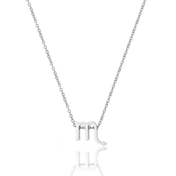 Silver Scorpio Necklace | Womens Zodiac Necklaces Necklaces Womens