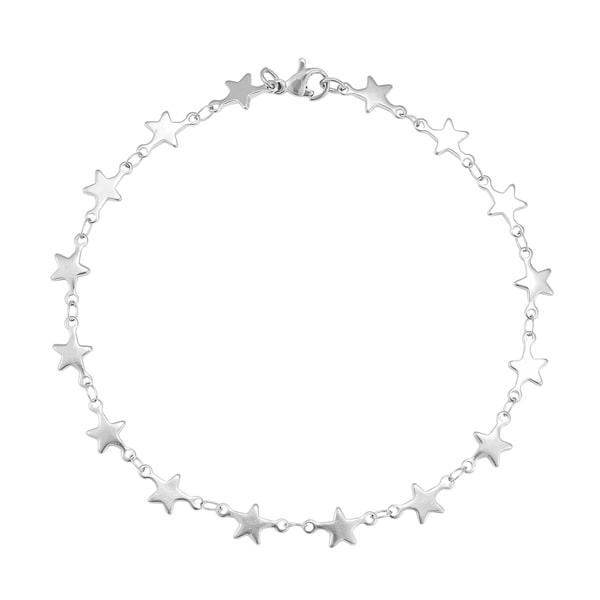 Silver Star Chain Bracelet | Womens Chain Bracelets Bracelets Chain Bracelets