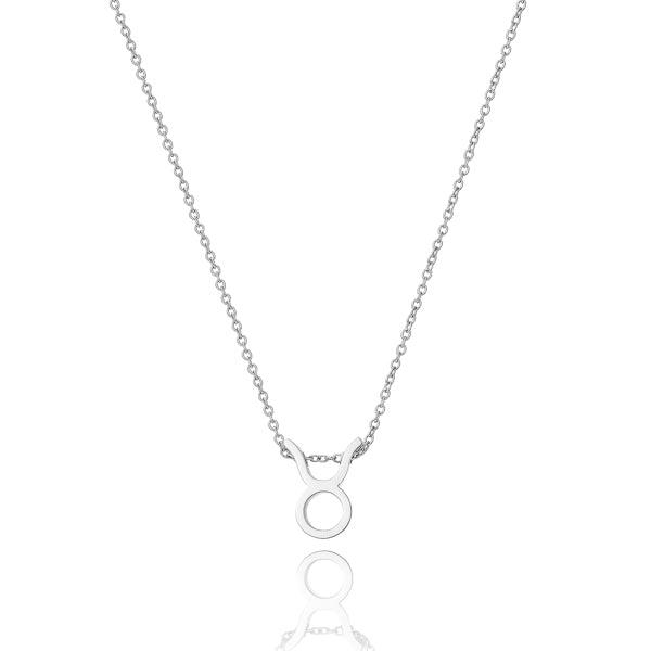 Silver Taurus Necklace | Womens Zodiac Necklaces Necklaces Womens