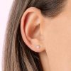 Small Rose Gold Star Stud Earrings | Womens Simple Earrings Earrings Simple Earrings