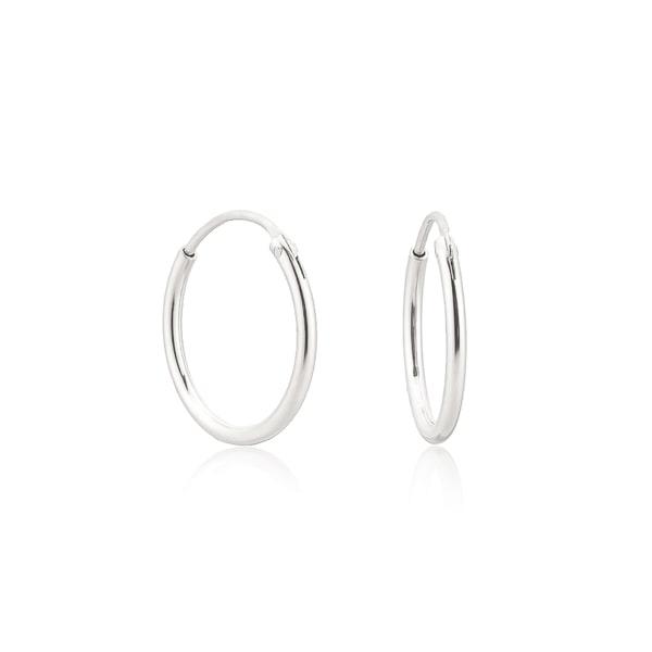 Small Thin Silver Hoop Earrings | Womens Simple Earrings Earrings Hoop Earrings