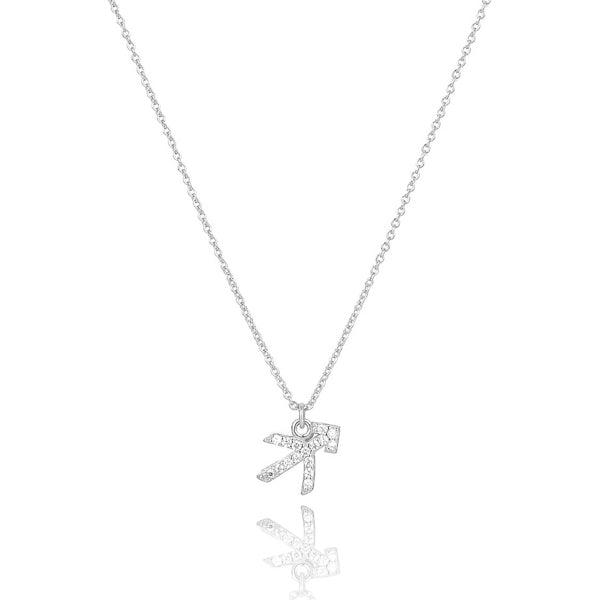 Sterling Silver Sagittarius Necklace | Womens Zodiac Necklaces Necklaces Sterling Silver Necklaces