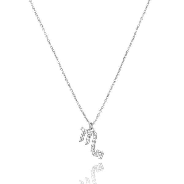 Sterling Silver Scorpio Necklace | Womens Zodiac Necklaces Necklaces Sterling Silver Necklaces