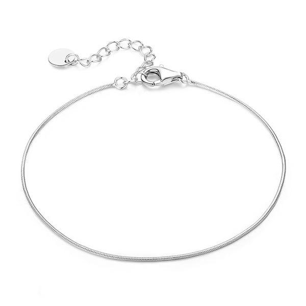 Sterling Silver Snake Chain Bracelet | Womens Chain Bracelets Chain Bracelets