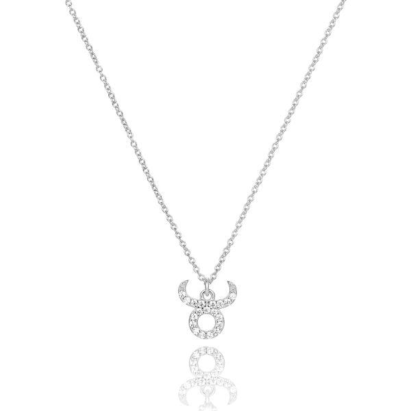 Sterling Silver Taurus Necklace | Womens Zodiac Necklaces Necklaces Sterling Silver Necklaces