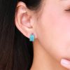 Turquoise Hoop Earrings | Womens Hoop Earrings Earrings Hoop Earrings