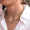 4mm Gold Box Chain Necklace | Womens Chain Necklaces Chain Necklaces Chain Necklaces