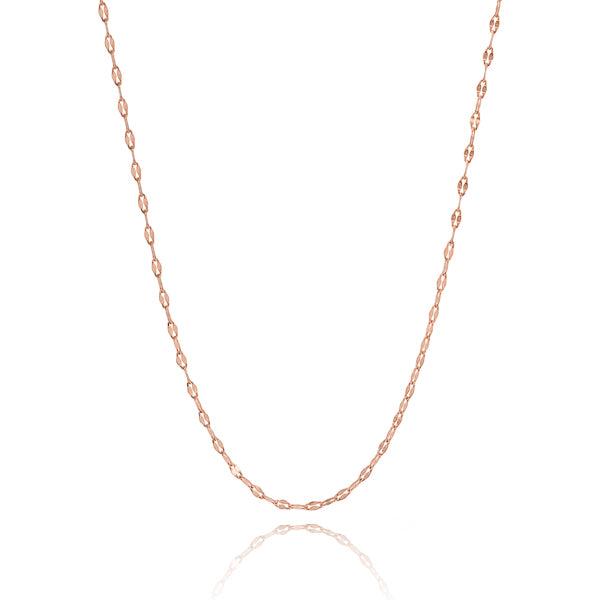 Rose Gold Lace Chain Necklace | Womens Chain Necklaces Chain Necklaces Chain Necklaces