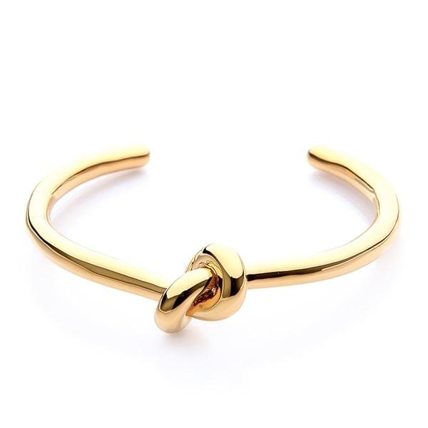 Gold Knot Cuff Bracelet | Womens Cuff Bracelets Bangle Bracelets Bangle Bracelets