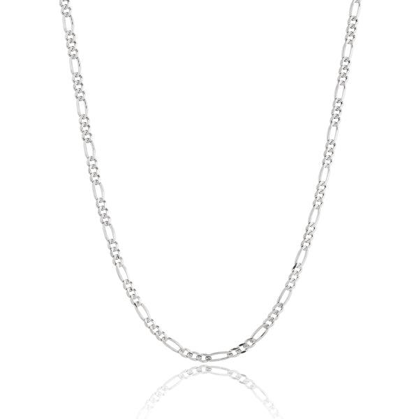 Sterling Silver Figaro Chain Necklace | Womens Sterling Silver Necklaces Chain Necklaces Chain Necklaces