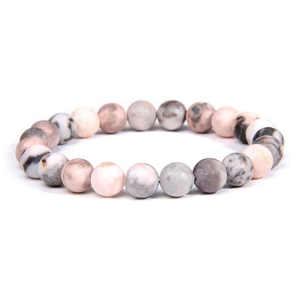 Beaded Pale Rhodonite Bracelet | Womens Meaningful Bracelets Bracelets Crystal Bracelets