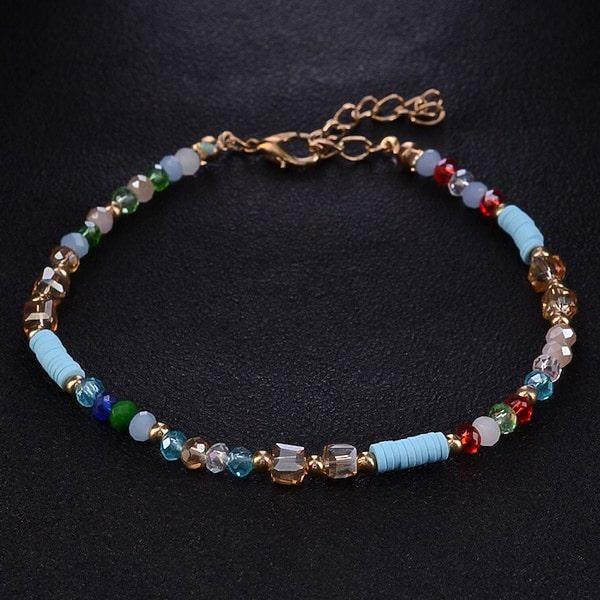 Beaded Summer Anklet | Womens Beach Anklets Anklets Beach Anklets